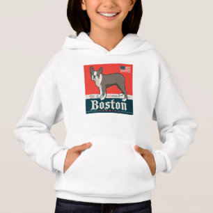 愛国的な Boston Terrier