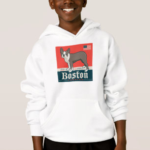愛国的な Boston Terrier