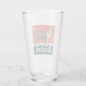 愛国的な | Boston Terrier タンブラーグラス (裏面)