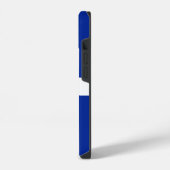 愛国的なApple Case-Mate、ケベック州の旗 Case-Mate i iPhoneケース (左側面)