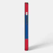 愛国的なApple Case-Mate、ベリーズ国旗 iPhoneケース (左側面)