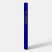 愛国的なApple iPhone 14 Case-Mate、カンザス州の旗 Case-Mate iPhoneケース (裏面 / 左)