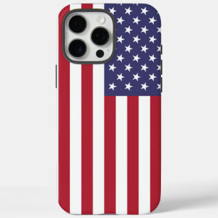 愛国的なApple iPhone 16 Pro Maxケース，アメリカ国旗 Maxケース