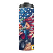 愛国的なATV：自由に乗る冒険 タンブラー (正面)