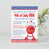 愛国的なBBQカスタム 招待状 (スタンド正面)