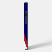 愛国的なiPhone 14ケースメイトのアメリカ国旗 Case-Mate iPhoneケース (裏面 / 左)