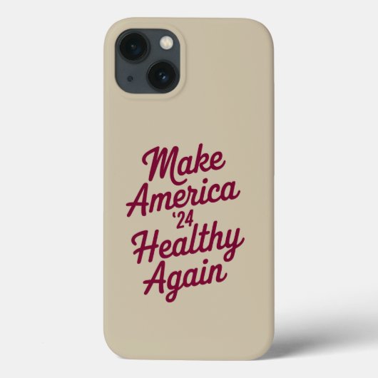 愛国的なMAHA アメリカを再び健康に Case-Mate iPhoneケース (裏面)