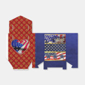 愛国的にデザインされた党賛美歌ボックス フェイバーボックス (折り畳みなし)