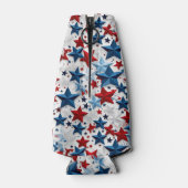 愛国的はっきりしたスターバスト ボトルクーラー (裏面)