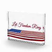 愛国的アクリルブロック フォトブロック (右)