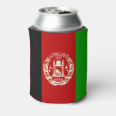 愛国的アフガニスタン国旗のクーラーボックス 缶クーラー (缶裏面)