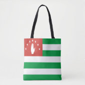 愛国的アブハジア国旗 トートバッグ (正面)