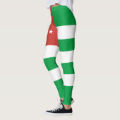 愛国的アブハジア国旗 レギンス (左)