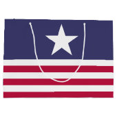 愛国的アメリカスタイル ラージペーパーバッグ (裏面)