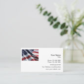愛国的アメリカ人 名刺 (スタンド正面)