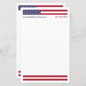 愛国的アメリカ国旗 (正面/裏面)