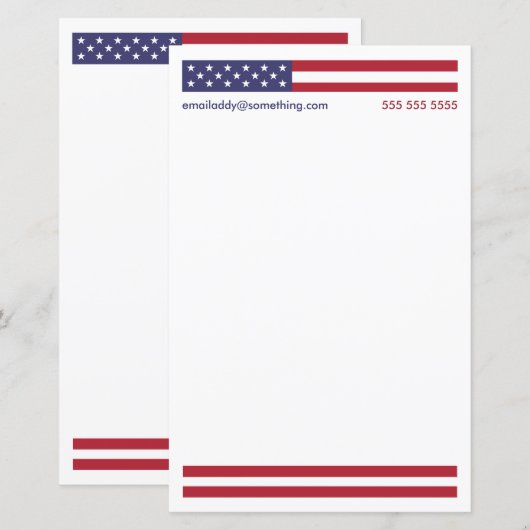 愛国的アメリカ国旗 (正面/裏面)