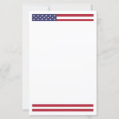 愛国的アメリカ国旗 (裏面)