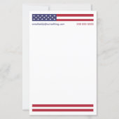 愛国的アメリカ国旗 (正面)