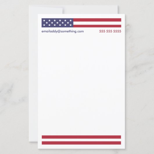 愛国的アメリカ国旗 (正面)