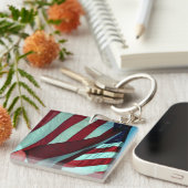 愛国的アメリカ国旗 キーホルダー (正面右)