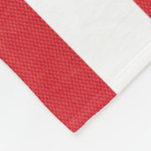 愛国的アメリカ国旗 フリースブランケット (角)