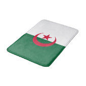 愛国的アルジェリア国旗 バスマット (アングル)