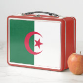 愛国的アルジェリア国旗 メタルランチボックス (インサイチュ)