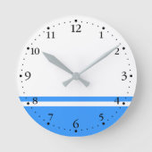 愛国的アルタイ共和国国旗 ラウンド壁時計 (正面)