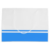 愛国的アルタイ共和国国旗 ラージペーパーバッグ (正面)