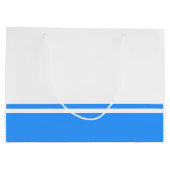 愛国的アルタイ共和国国旗 ラージペーパーバッグ (裏面)