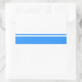 愛国的アルタイ共和国国旗 長方形シール (バッグ)