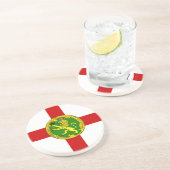 愛国的アルダーニー国旗 コースター (側面)