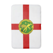 愛国的アルダーニー国旗 バスマット (正面縦)