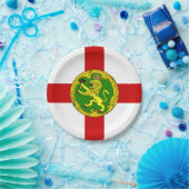 愛国的アルダーニー国旗 ペーパープレート (パーティー)