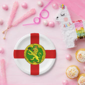 愛国的アルダーニー国旗 ペーパープレート (パーティー)