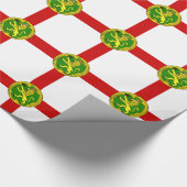 愛国的アルダーニー国旗 ラッピングペーパー (角)