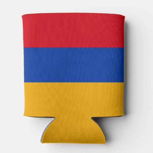 愛国的アルメニア国旗のクーラーボックス 缶クーラー (裏面)