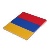 愛国的アルメニア国旗 タイル (側面)