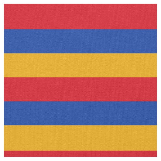 愛国的アルメニア国旗 ファブリック (クローズアップ)