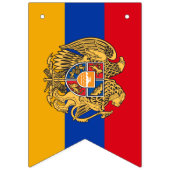 愛国的アルメニア国旗、誕生日パーティーのアルメニア バンティングフラッグ (第2の旗)