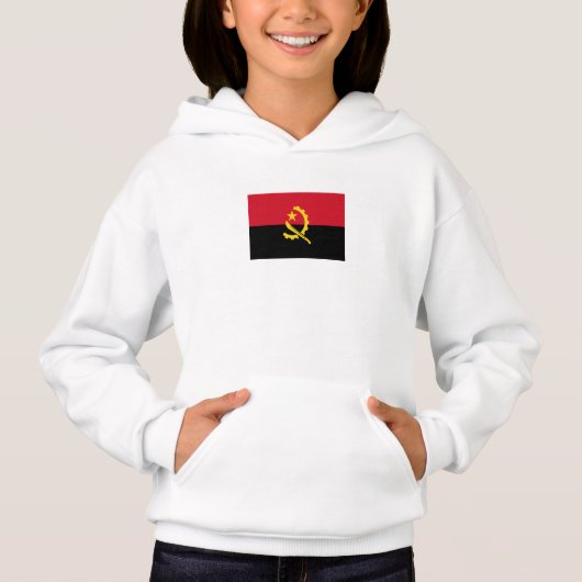 愛国的アンゴラ国旗 (正面)