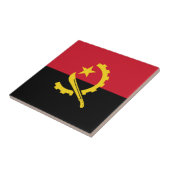 愛国的アンゴラ国旗 タイル (側面)