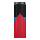 愛国的アンティグア・バーブーダ国旗 タンブラー (裏面)