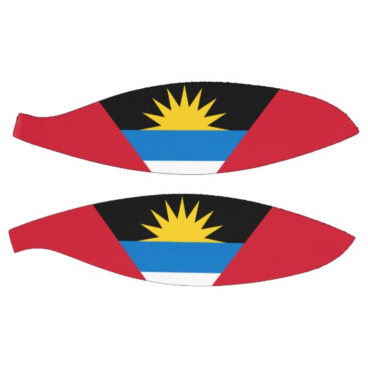 愛国的アンティグア・バーブーダ国旗 バスケットボール (パネル)