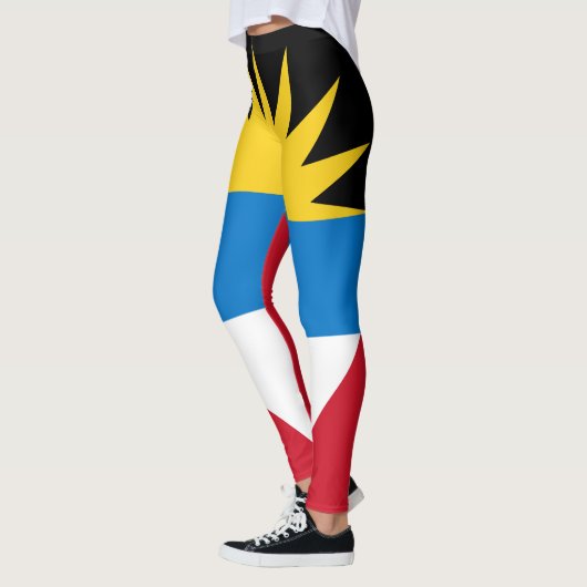 愛国的アンティグア・バーブーダ国旗 レギンス (左)