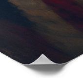 愛国的イエスアメリカクリスチャン・バイブル・アート ポスター (角)