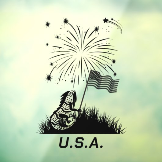 愛国的イグアナ7月4日 ウィンドウサイン (シート3)