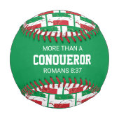 愛国的イタリアカスタム聖なる書物、 経典国旗 野球ボール (正面)