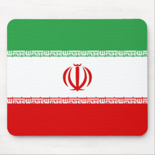 愛国的イラン国旗 マウスパッド